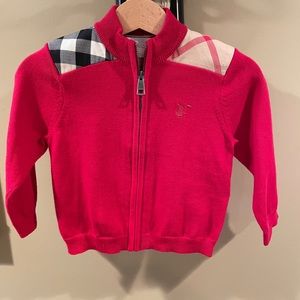 12 month Burberry cardigan